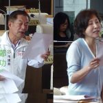 鄭功進、黃馨慧關心里鄰長福利