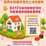 彰化縣逾期未辦繼承登記不動產 將列冊管理