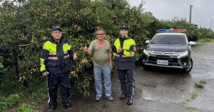 登山勿把果樹當自助吧 豐原警啟動護柿專案守護