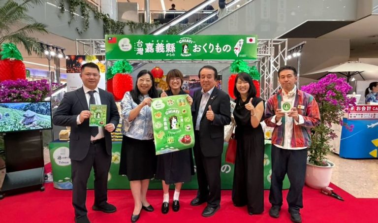 「嘉義優鮮」二度登陸宮崎！ 機場展售再升級　3大道之驛拓長期通路