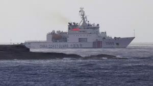 中日對峙後 陸海警船再度駛入釣魚台海域巡弋