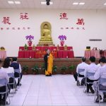 中油大林煉油廠中元祈福法會 氣氛莊重肅穆