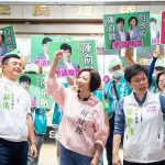 何欣純逛一中商圈拜票 許諾當選會結合中央資源升級商圈