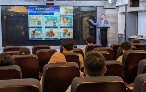 氣象署專題演講 游家懿分享防災實務