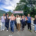 南投仁愛鄉伊娜谷橋 重建啟用