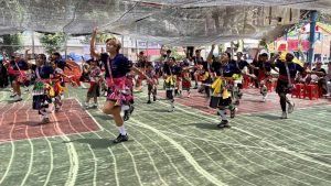 長安地區豐年祭 邱佩琳出席同樂