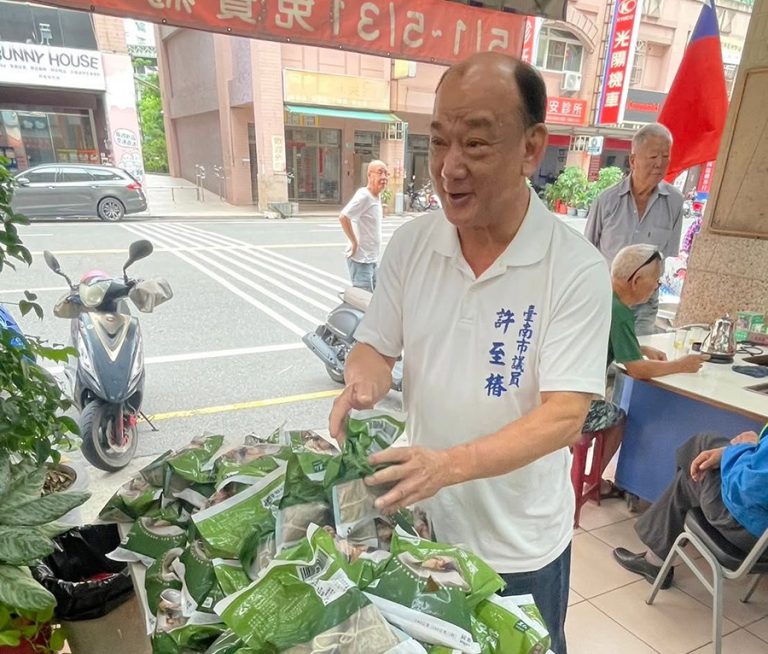 台南北區多地淹水 許至椿要求裝設抽水設備
