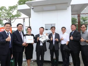 嘉義亞創無人機物流計畫亮相 無人機送貨走入生活