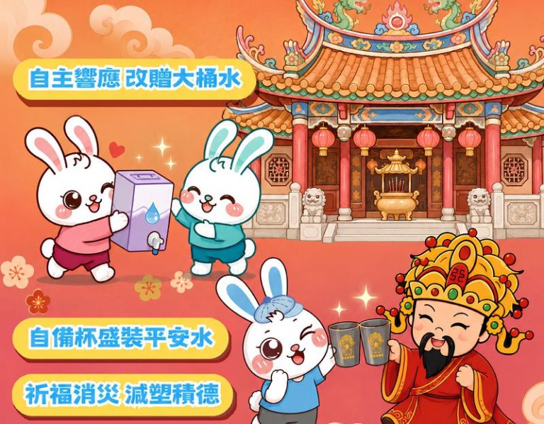 嘉義市推動綠色遶境 落實源頭減量與永續行動