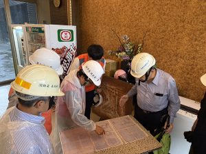 楠梓菁英會館排水護岸現掏空 初勘無立即危險