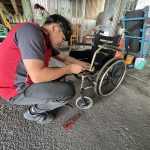 回收輔具再利用中市龍井區清潔隊攜手公益團體讓愛延續