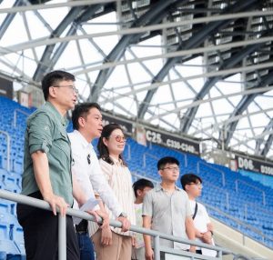 因應大型賽事及演唱會人潮 賴瑞隆提世運主場館五大升級