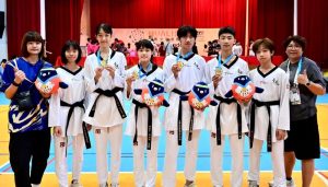 台中市代表隊國際少年運動會贏得8金6銀6銅