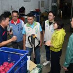 康裕成議長率隊勘查農業災損 籲市府保障農民及消費者權益