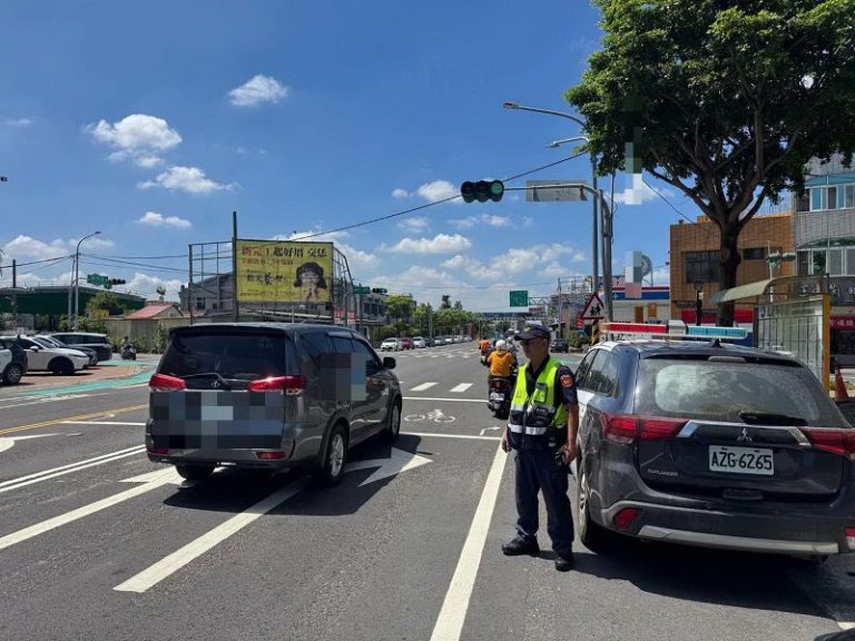 暑假交通安全不鬆懈！學甲警分局聚焦微電車與無照駕駛