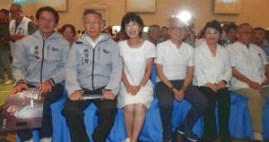 民眾黨七週年黨慶 盧秀燕同框柯文哲：藍白合堅定前行
