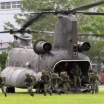 漢光42號實兵演習首日 陸戰隊搭直升機北上增援