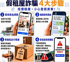 租屋詐騙驚傳119件 中市警籲要小心