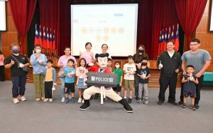 嘉義市警局攜手諸葛四郎推安全教育