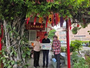 警界新血走入社區 鼎山所實習生宣導反詐騙