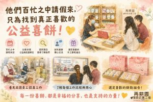 拋磚引玉 張啓楷採購嘉義市再耕園中秋禮盒