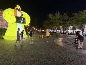 全台最高城隍爺大型氣膜 嘉義文化公園亮相