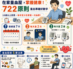 中市衛生局教「飲食、運動、量血壓」3招顧健康