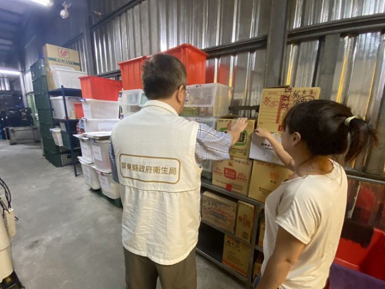 開學前全面防堵食安風險 屏東跨局處稽查校園午餐