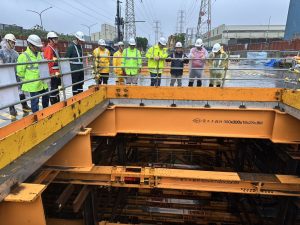 連日豪雨 林欽榮視察捷運防災整備