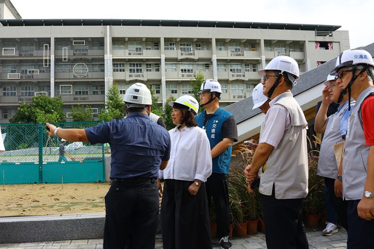 崇文國小地下停車場工程將竣工