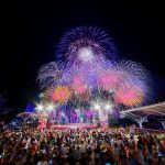 日月潭花火節 水中爆破煙火震撼伊達邵