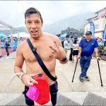 日月潭萬人泳渡 西班牙泳客游最快