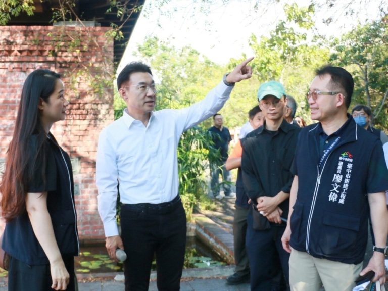 江啟臣考察規劃大埔客家文化