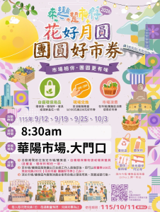來趣踅市仔 兌換加倍券活動開鑼