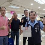 王耀裕完成第五屆市議員競選連任登記