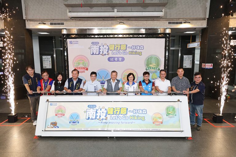 南投健行節熱力起走 同步抽出電動賓士