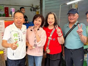 民進黨市長參選人何欣純2日辦理競選登記 12日競選總部成立