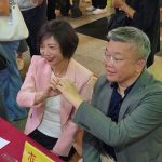 參選台中市長 何欣純完成登記 蔡其昌擔任競選總部主委 蔡英文為榮譽主委