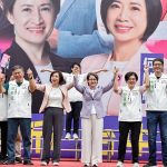 蕭美琴與陳世凱台中助選何欣純