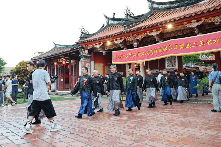 台南孔廟秋祭依古禮表敬意