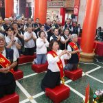 地藏王菩薩聖誕千秋 黃敏惠赴北嶽廟、九華山地藏庵祈福