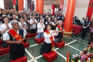 地藏王菩薩聖誕千秋 黃敏惠赴北嶽廟、九華山地藏庵祈福