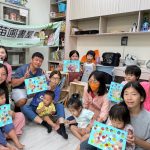 家扶茉莉小苗號開進太保！親子玩音樂、讀繪本，「太洗歡」了