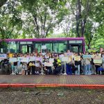 岡山警進校園宣導交通安全