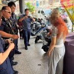 巡邏眼尖察覺女子異狀 警查獲毒品並揪出通緝犯