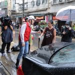 強降雨襲擊基隆 謝國樑赴災區勘災