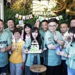 民進黨40週年黨慶 黃捷與賴瑞隆送祝福