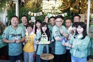 民進黨40週年黨慶 黃捷與賴瑞隆送祝福