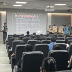 開學季清水警分局長到弘光科大與外籍生座談開講且進行各項安全宣導