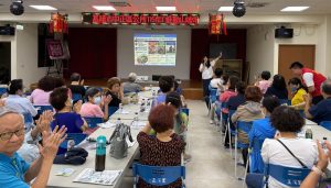 中正區60位居民 共學坡地防災